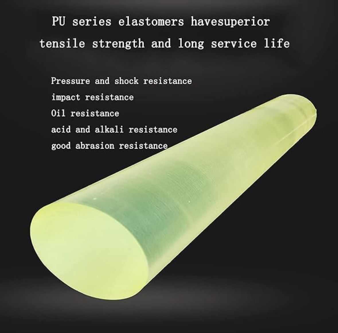 Neon Green Polyurethane Rod – Durable Self-Defense Tool